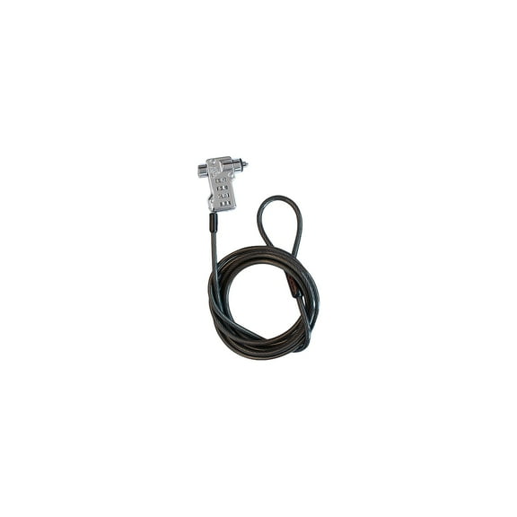 Codi 4 Digit Combination Cable Lock - 4-digit - Steel, Galvanized Steel - 6 ft