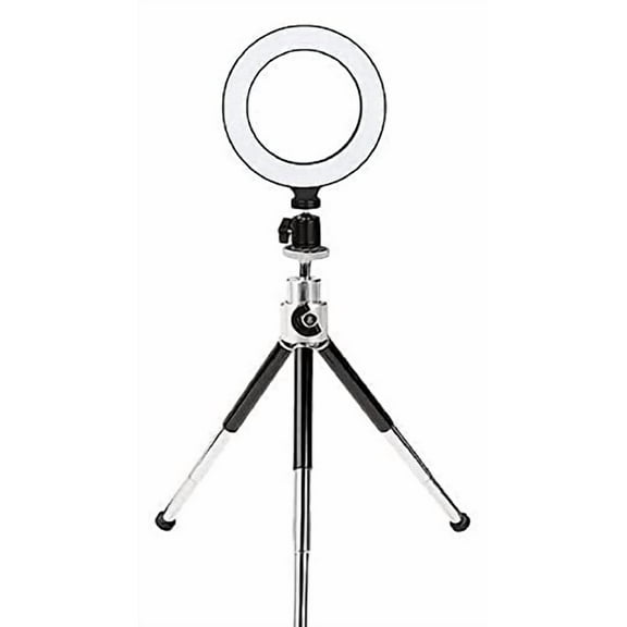 Codi 6-Inch Led Ring Light with Tripod Stand for Live Streaming & YouTube Video Led-Ring-6
