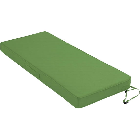 Codi Outdoor Bench Cushion 48 inch, Waterproof Patio Furniture Cushions for Bench Swing Porch Couch 48x18x3 Green