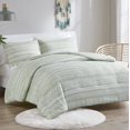 Codi Soleil Aztec Bedding King Size, Sage Green Boho Folkloric Art
