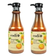 Codi Tangerine Hand & Body Lotion 25oz (2Pack)