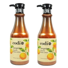 Codi Tangerine Hand & Body Lotion 25oz (2Pack)