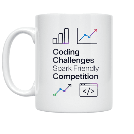 Coding Challenges Spark Friendly Competition - Tech Enthusiast - 11 oz Ceramic Coffee Mug