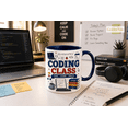 thumbnail image 1 of Coding Class Mug for Programming Students, Code Learn Create Teacher Gift, 1 of 3