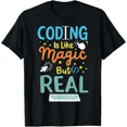 thumbnail image 1 of Coding Coder Computer Science Programming Gift Unisex T-Shirt, 1 of 2