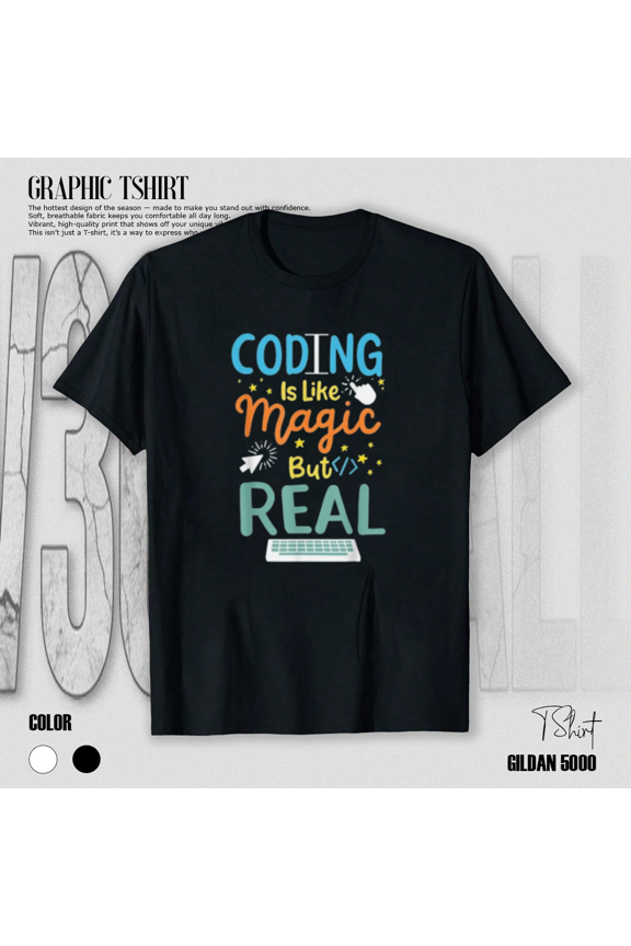 Coding Coder Computer Science Software Engineer Programming Unisex T-Shirt, up to size 5XL