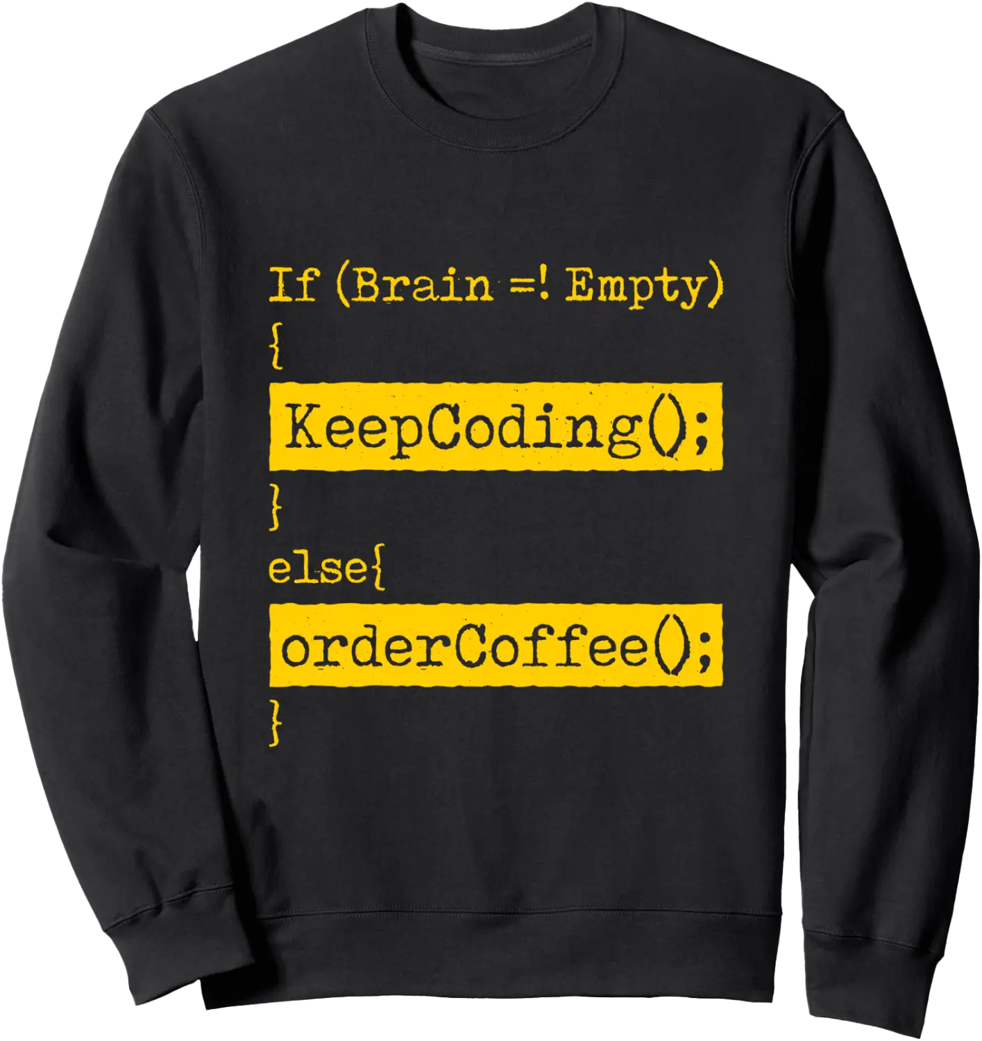 Coding Coffee Lover Web Developer Sweatshirt - Walmart.com