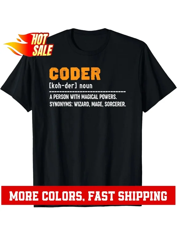 Coding Definition Coder Developer App Code Tee Gift Unisex T-Shirt