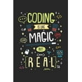 thumbnail image 1 of Coding Is Like Magic But Real: 120 Pages I 6x9 I Graph Paper 5x5 (Paperback), 1 of 1