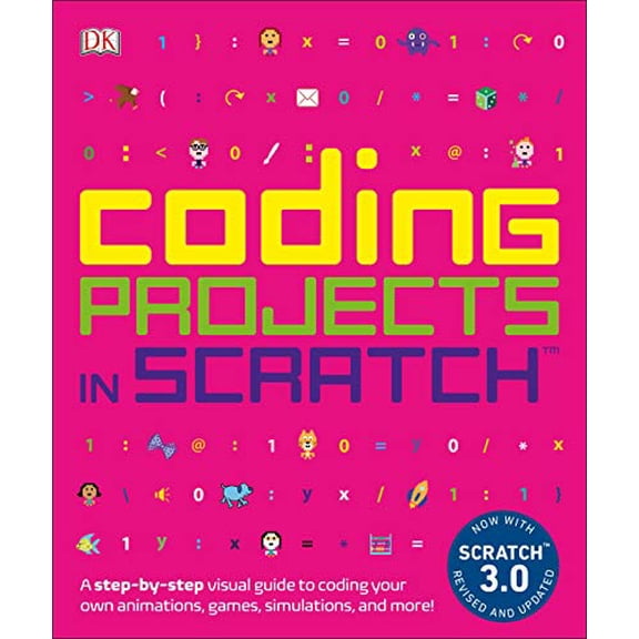 Pre-Owned Coding Projects in Scratch: A Step-By-Step Visual Guide to Coding Your Own Animations, Games, Simulations, a (Paperback) 1465477349 9781465477347