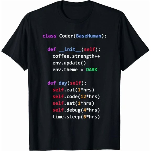Coding Shirt Python Class Eat Code Sleep Repeat Tee Gift Unisex T-Shirt