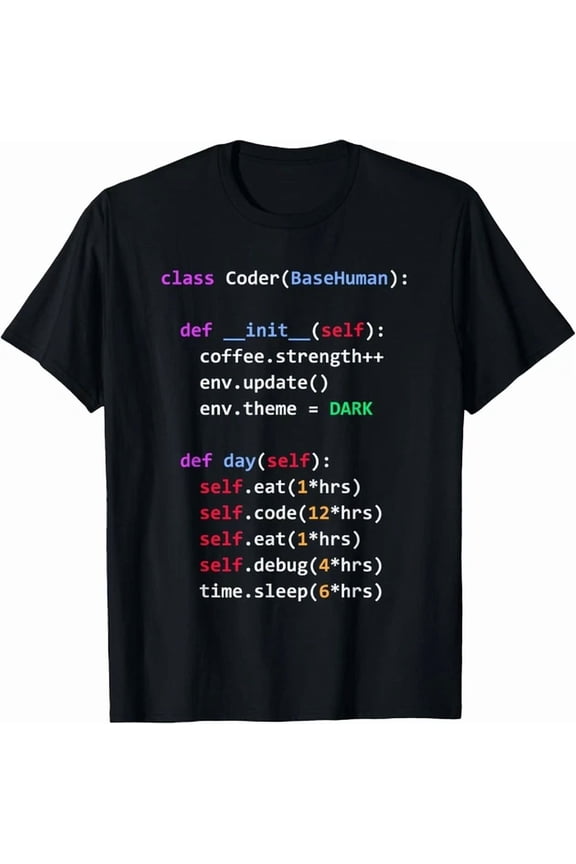 Coding Shirt Python Class Eat Code Sleep Repeat Tee Gift Unisex T-Shirt