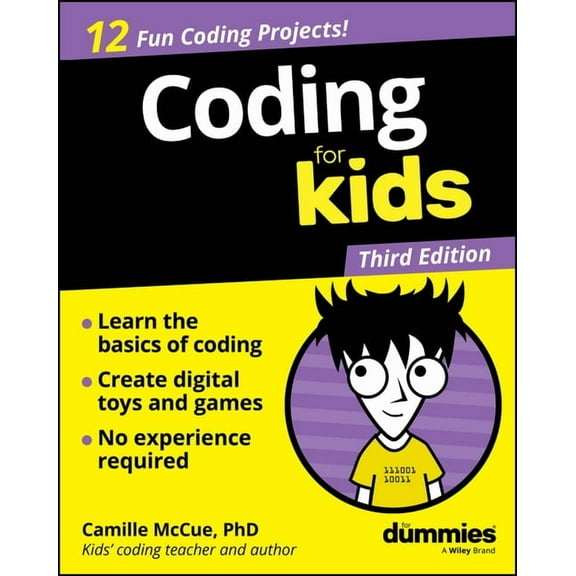 Coding for Kids for Dummies, (Paperback)