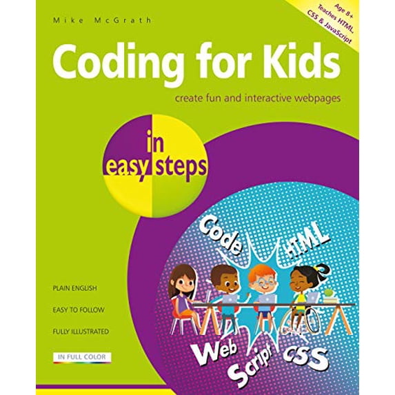 Pre-Owned Coding for Kids in easy steps Paperback