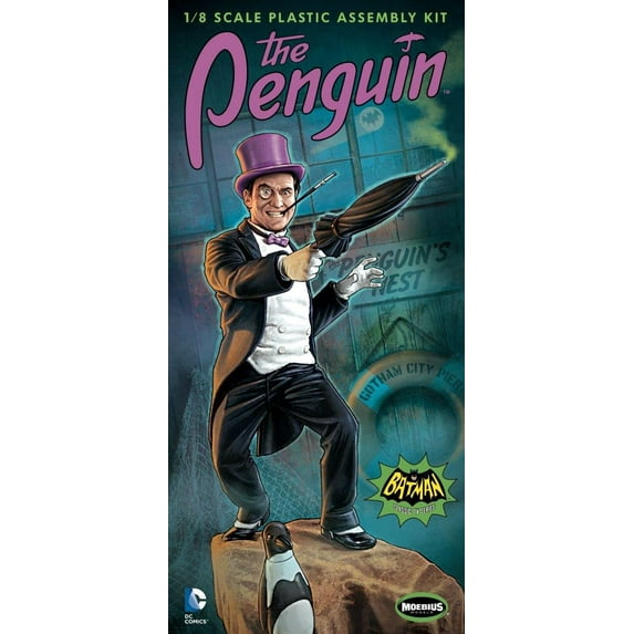 Codllyne Batman 1966 TV Series Penguin 18 Scale Model Kit