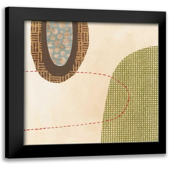 Codo, Ella 15x15 Black Modern Framed Museum Art Print Titled - Jump