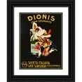 thumbnail image 1 of Codognato, Plinio 25x32 Black Ornate Wood Framed with Double Matting Museum Art Print Titled - Dionis 1928, 1 of 4