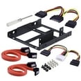thumbnail image 1 of Codream 2.5 Inch SSD to 3.5 Inch Internal Hard Disk Drive Mounting Kit Bracket (SATA Data Cables and Power Cables included), 1 of 9
