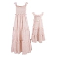 thumbnail image 1 of Coduop Mommy and Me Matching Dresses Sleeveless Floral Family Matching Outfits Set, 1 of 6