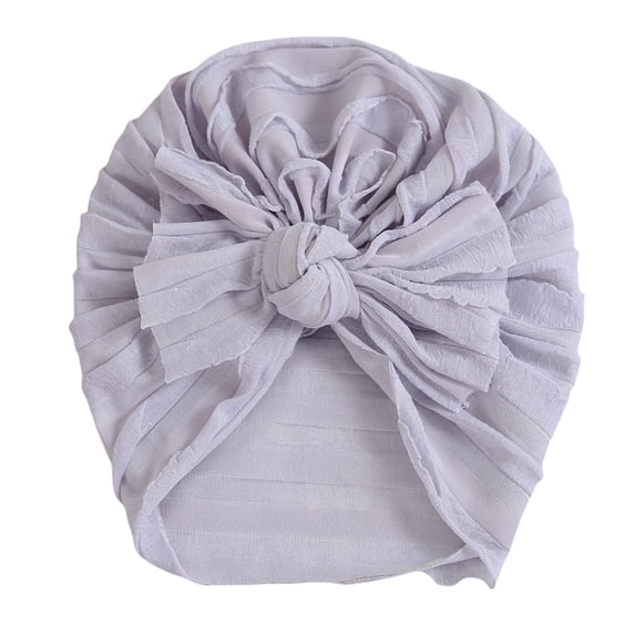 Coduop Newborn Baby Boys Girls Cotton Beanies with Bow Knot Infant Caps Soft Cute Headwrap