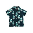 thumbnail image 1 of Coduop Toddler Baby Boy Button Down Shirt Short Sleeve T-Shirt Tops Western Tee 0-3 Years, 1 of 9