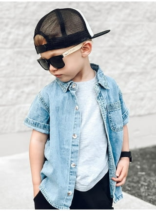 Denim shirts for toddlers 2025