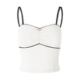 thumbnail image 1 of Coduop Women Camisole Vests,Spaghetti Straps Mini Flower Patchwork Slim Fit Summer Tank Tops, 1 of 9