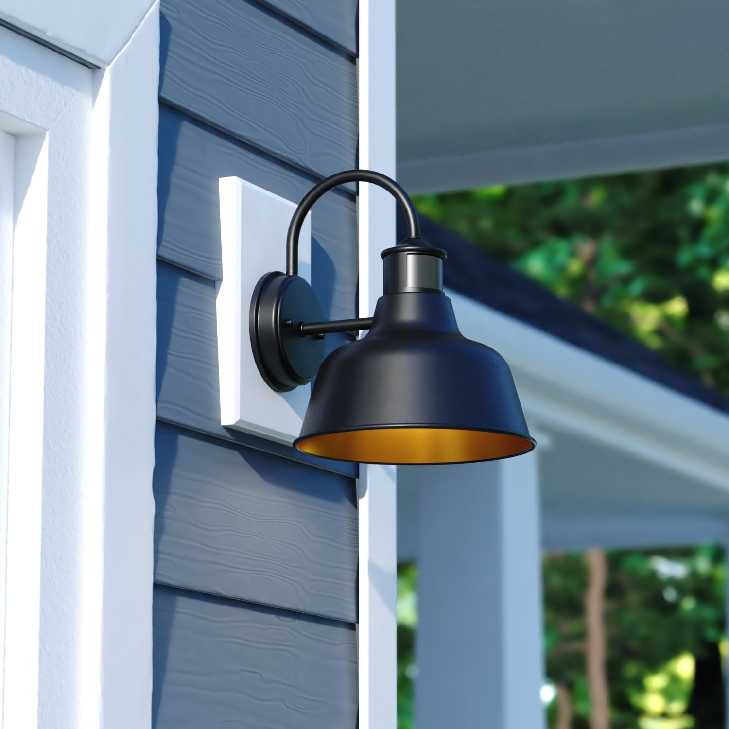 Vaxcel Cody 1 Light Outdoor Motion Sensor Wall Mount In Farmhouse Walmart