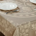 thumbnail image 1 of Cody Direct Floral 100% Soft Cotton Abigail Table Cover by Blue Nile Mills, Round, Linen, 1 of 1