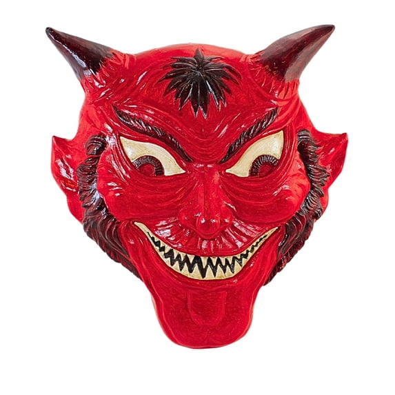 Cody Foster 18.00In Vintage Devil Wall Decor, Paper, Horns Evil Grin Pm239