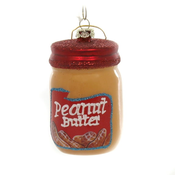 Cody Foster 3.50In Peanut Butter Jar, Glass, Christmas Sandwich Cookies Go2667