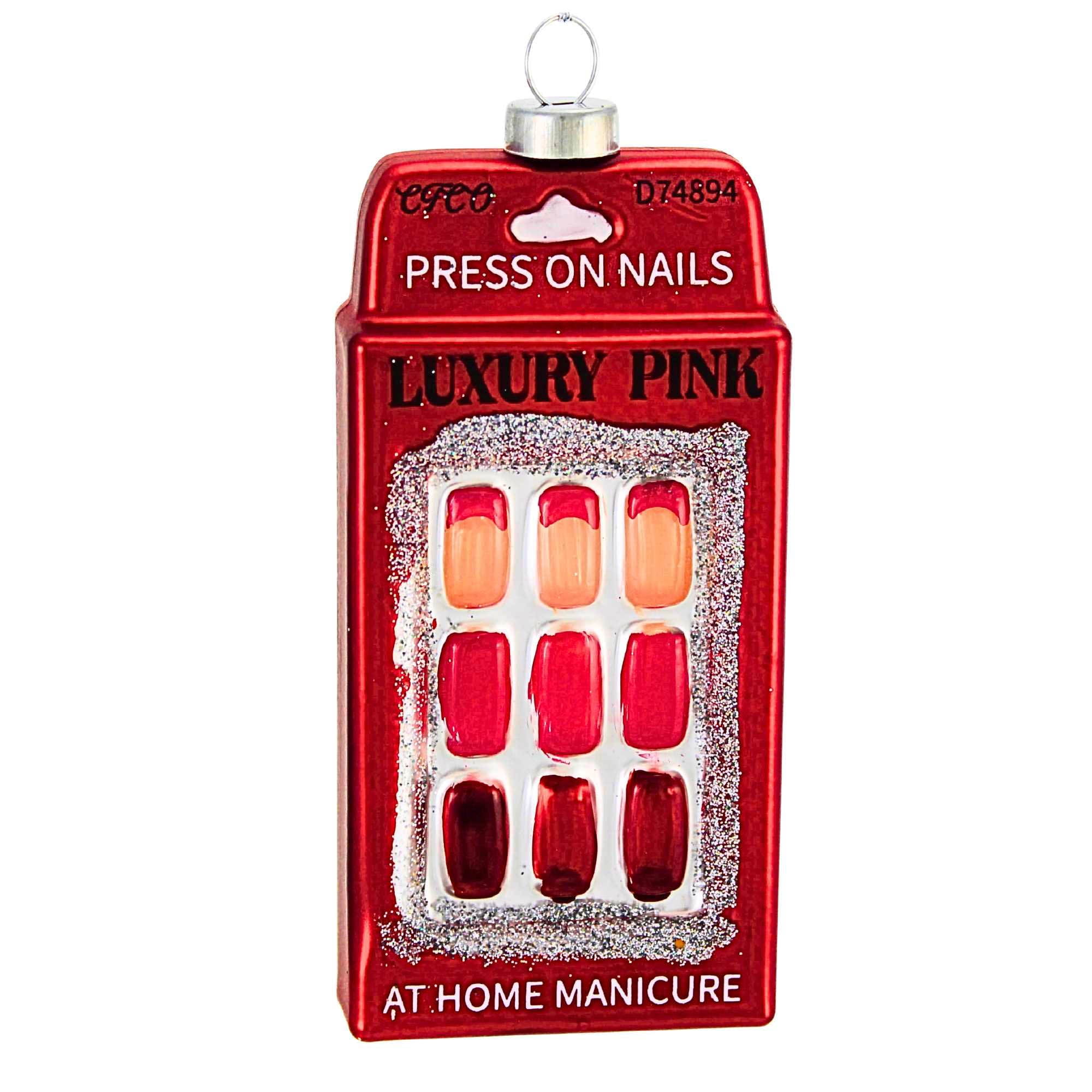 Cody Foster 4.00In Home Manicure, Glass, Painted Fingernails Gl1724 - Walmart.com