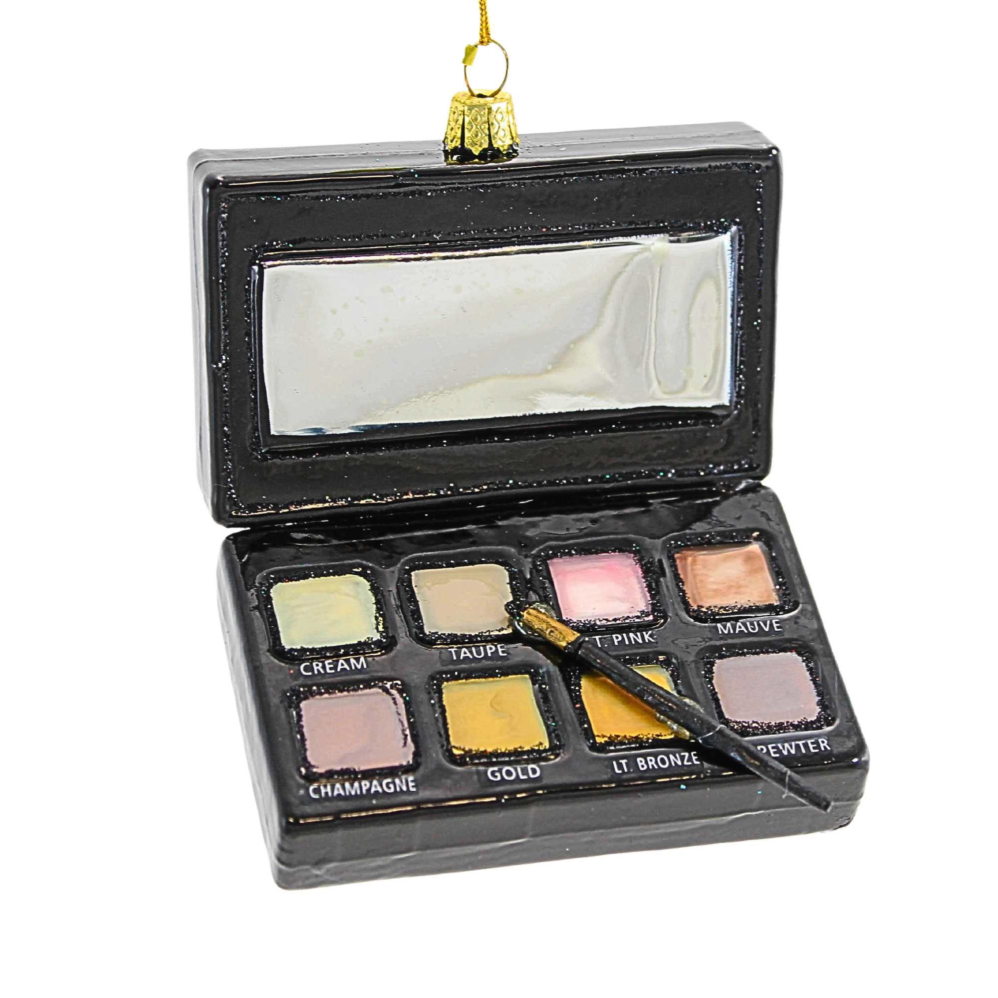 Cody Foster 4.50In Eyeshadow Pallet Ornament, Glass, Mirror Brush Case Go8290 - Walmart.com