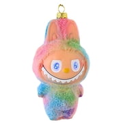 Cody Foster 5.00In Fuzzy Monster Rainbow, Glass, Bunny Easter Christmas Gl2107