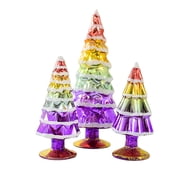 Cody Foster 7.00In Small Pastel Rainbow Hue Trees, Glass, Easter Spring Lgbtq Decorate Decor Village Mantle Ms2105spr
