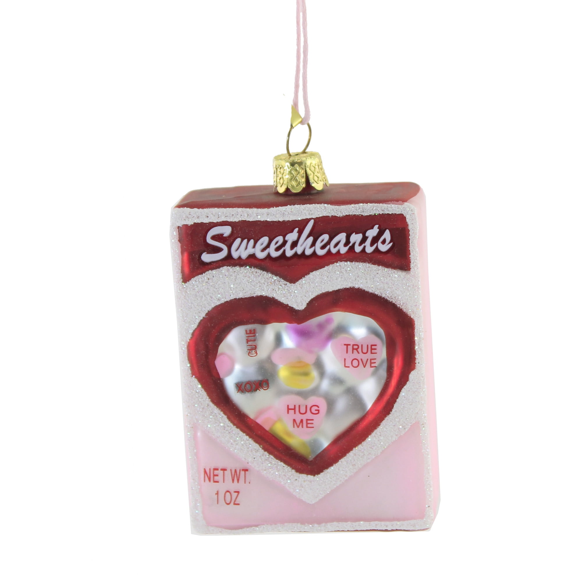 Cody Foster Box Of Sweethearts - 1 Ornament 3.50 Inch, Plastic - Valentine's Day Candy Sweet Go8169
