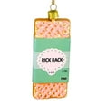 thumbnail image 1 of Cody Foster Rick Rack - One Glass Ornament 3.75 Inch, Glass - Craft Decorate Go8276, 1 of 3