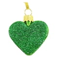 thumbnail image 1 of Cody Foster Sugar Heart Cookie - 1 Christmas Ornament 1.75 Inch, Glass - Christmas Valentine Sweets Go6417nf Green, 1 of 3