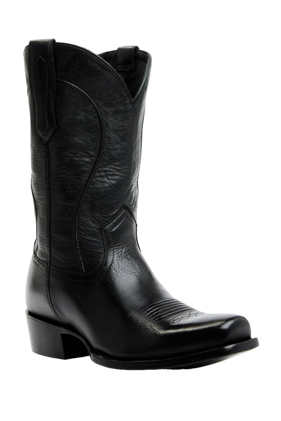 Men's 1978&Reg; Men'S Mason Western Boot Square Toe Black 9 1/2 D(M) US