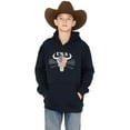 thumbnail image 1 of Cody James Boys' Bull Flag Hooded Sweatshirt - CBHO22SW20   US, 1 of 4