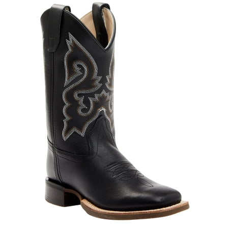 Cody James Boys' Little Westley Western Boot Broad Square Toe - BCBSP23P7 9 D