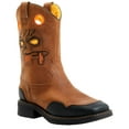 thumbnail image 1 of Cody James Boys' Skull Work Boot Broad Square Toe - BCBSP22P20 13 D, 1 of 5