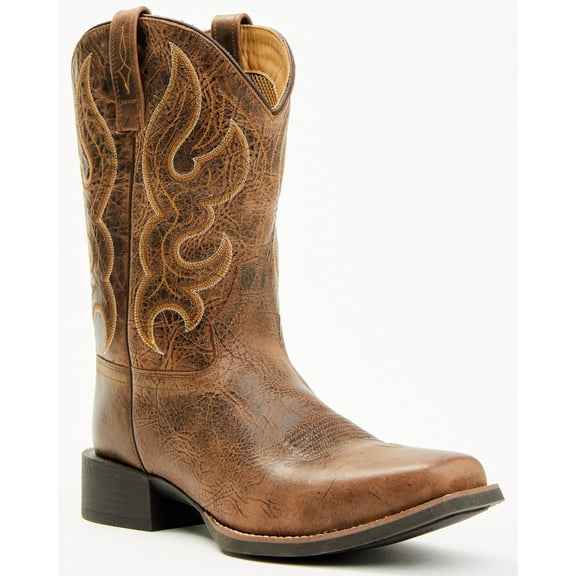 Cody James Men's Ace Western Boot&Trade; Broad Square Toe Tan 9.5 D(M) US