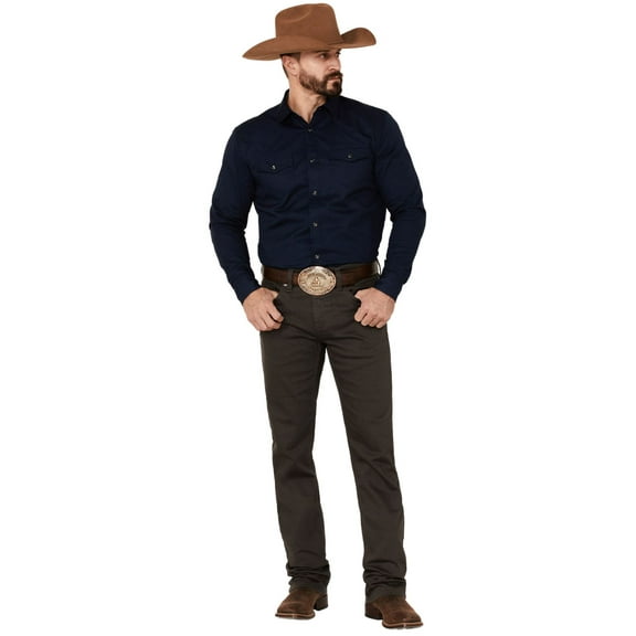 Cody James Men's Appaloosa Wash Jackson Slim Straight Stretch Denim Jeans Grey 36W x 34L  US