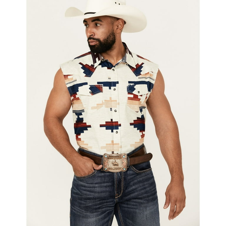 Cody James Men's Beer Run Southwestern Print Bubba