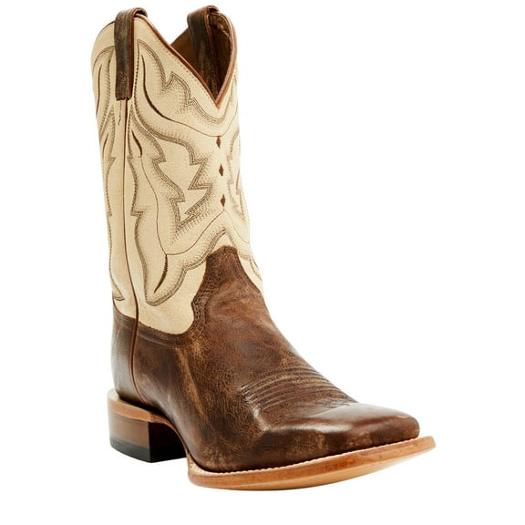 Cody James Men's Bone Western Boot Broad Square Toe Ivory 7 1/2 D(M) US