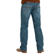 Cody James Men's Bozeman Medium Wash Slim Bootcut Stretch Denim Jeans Indigo 32W x 32L  US