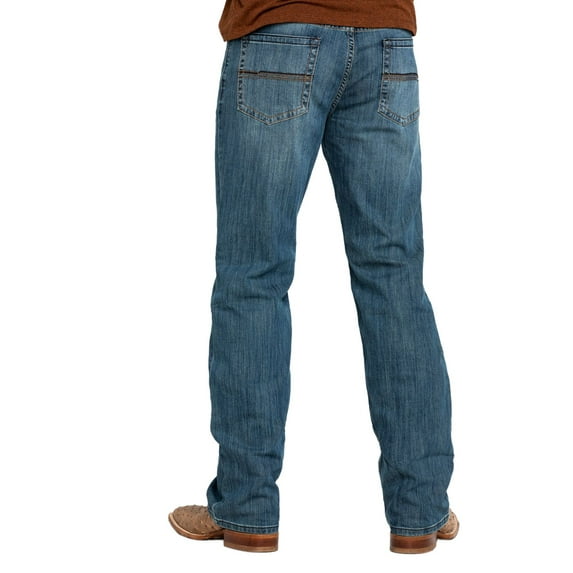 Cody James Men's Bozeman Wash Wyatt Slim Bootcut Stretch Denim Jeans Indigo 42W x 32L US