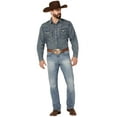thumbnail image 1 of Cody James Men's Buckskin Wash Jackson Slim Straight Stretch Denim Jeans Blue 29W x 36L  US, 1 of 4