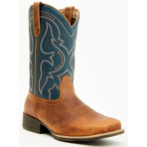 Cody James Men's Cush Core&Reg; Maverick Performance Western Boot Broad Square Blue 7.5 D(M) US